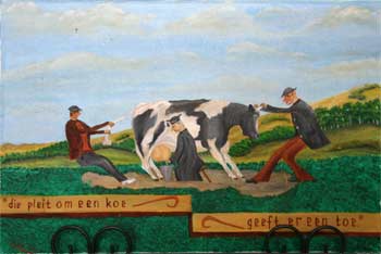 Fighting over a cow makes you pay twice now....